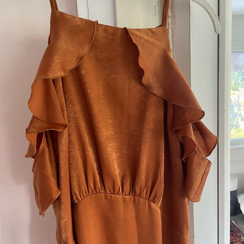 Burnt Orange Dress